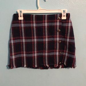 Plaid skirt